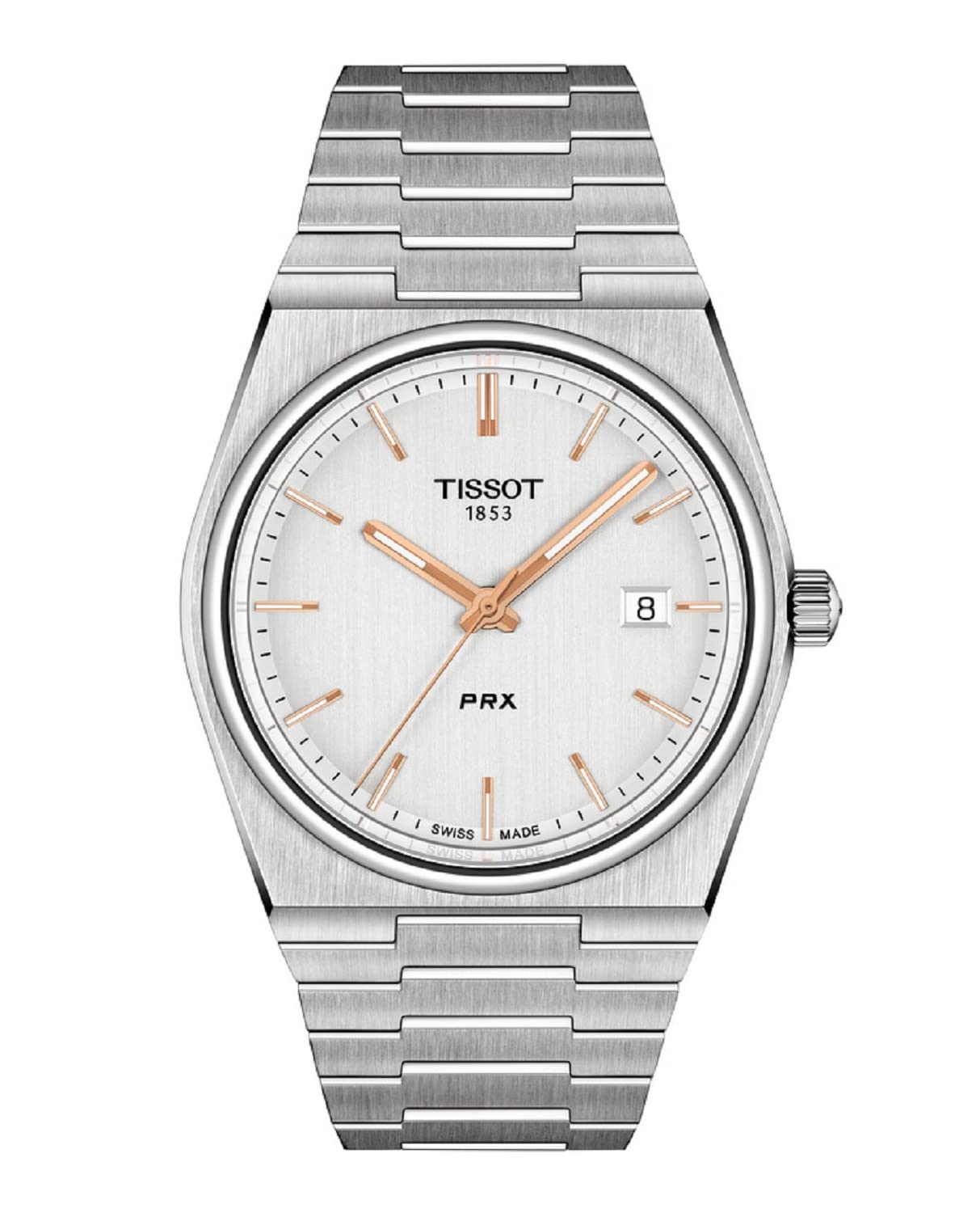 Tissot PRX シルバー文字盤 ブレスレット Amazon.co.jp: [ティソ] 腕時計 メンズ TISSOT PRX ピーアールエックス
